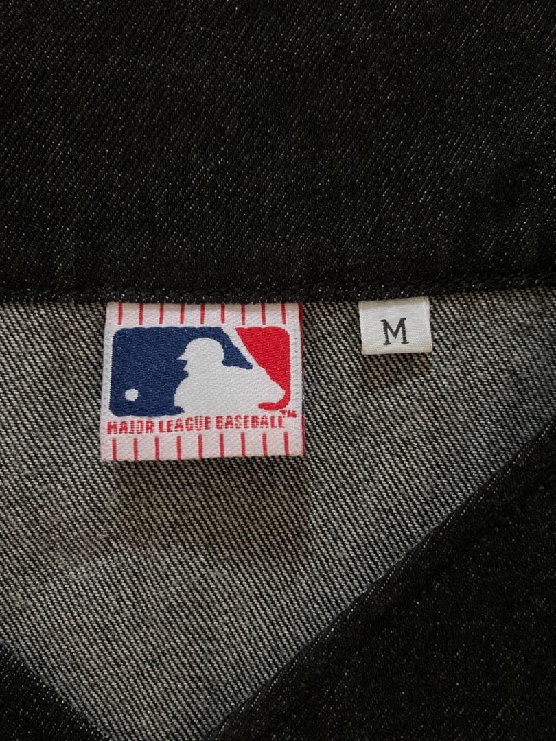 MLB メジャーリーグベースボール ニューヨーク・ヤンキース デニムシャツ