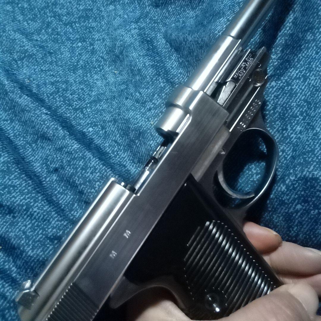 マルゼン　ワルサーＰ38　シルバーモデル