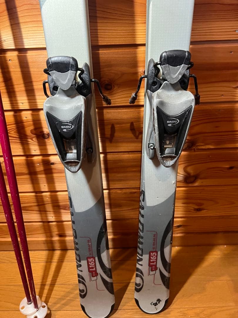 Salomon スキー板 ストックセット 165 サロモン