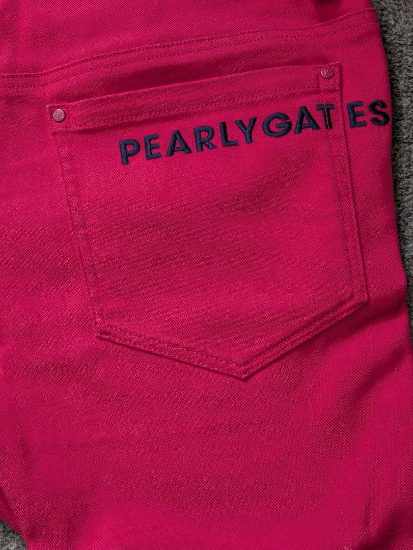 PEARLY GATES ピンク ゴルフパンツ
