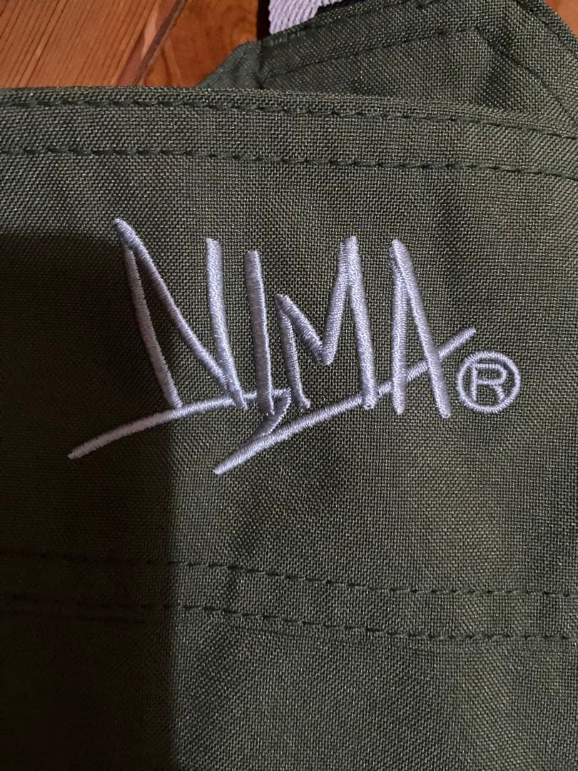 NIMA オリーブグリーン サスペンダー付きオーバーオール