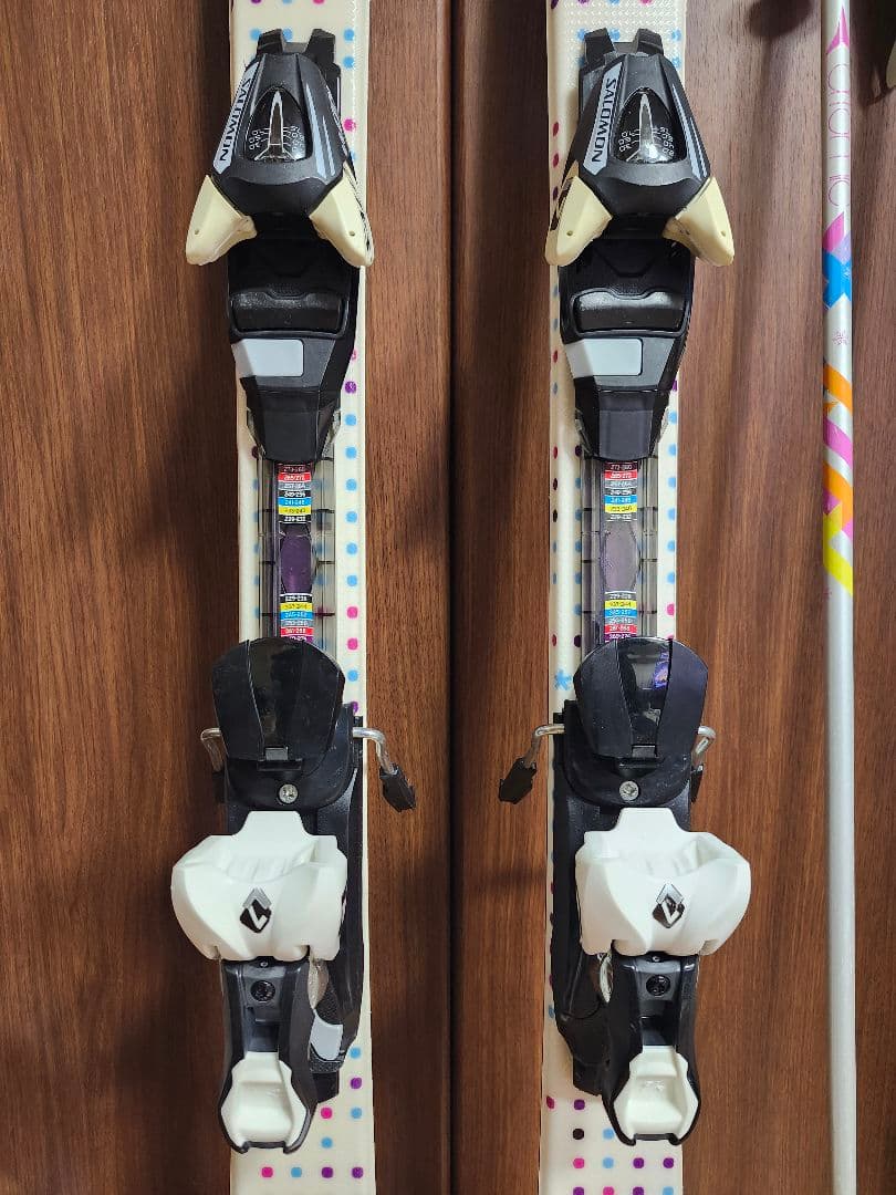 子供スキーセット　 サロモン　 板130cm ジュニア