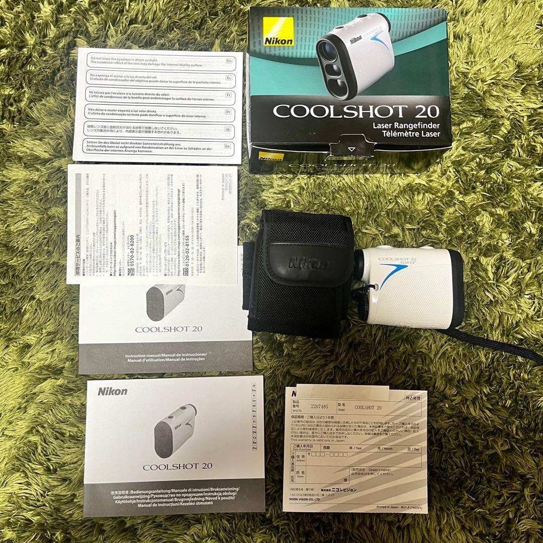 Nikon COOLSHOT ニコン クールショット ゴルフ用レーザー距離計