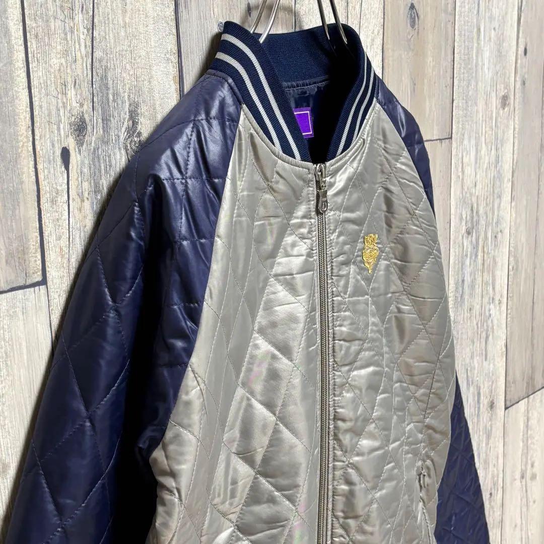 ビームス　BEAMS GOLF キルティング　中綿　ジャケット ジップアップ　L