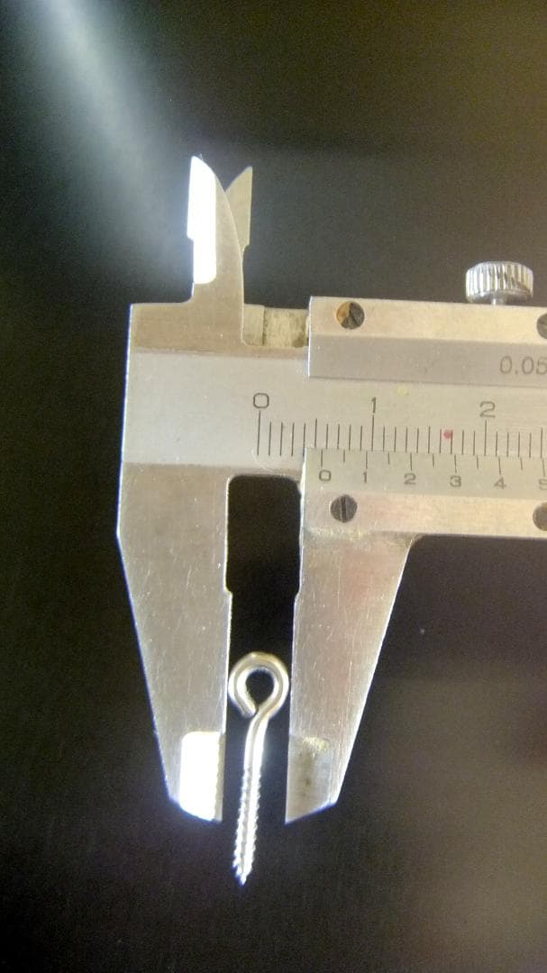今だけの販売♪ 業販１０００本 日本製ステンレスヒートン 1.6mm×26mm