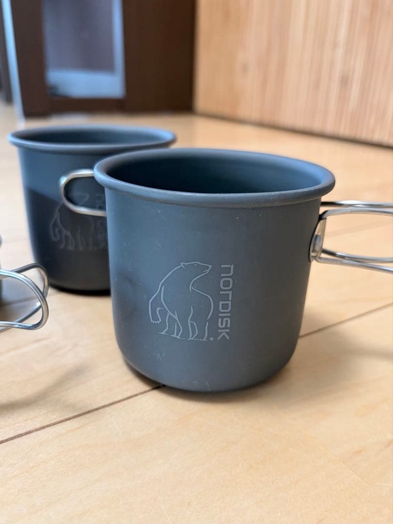 NORDISK アウトドア マグカップ 6個セット