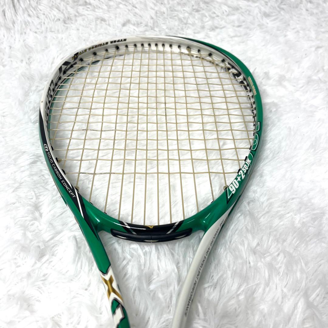 【美品】ミズノ XYST TT 1Uソフトテニス ラケット MIZUNO 前衛用