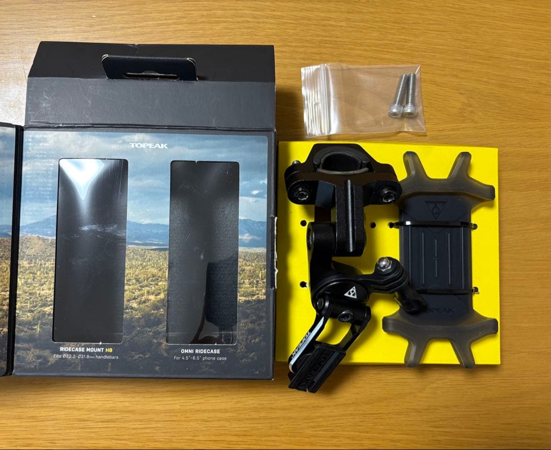 TOPEAK RIDECASE MOUNT HB ブラック