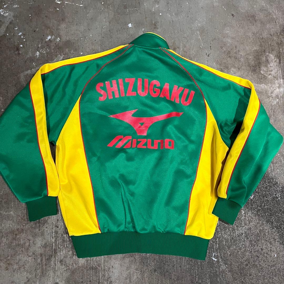 静岡学園　支給品　ジャージ　上下　SHIZUGAKU 静学　高校サッカー　緑