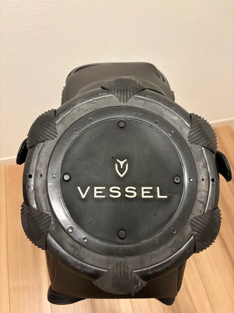VESSEL PRIME Staff ゴルフバッグ ブラック