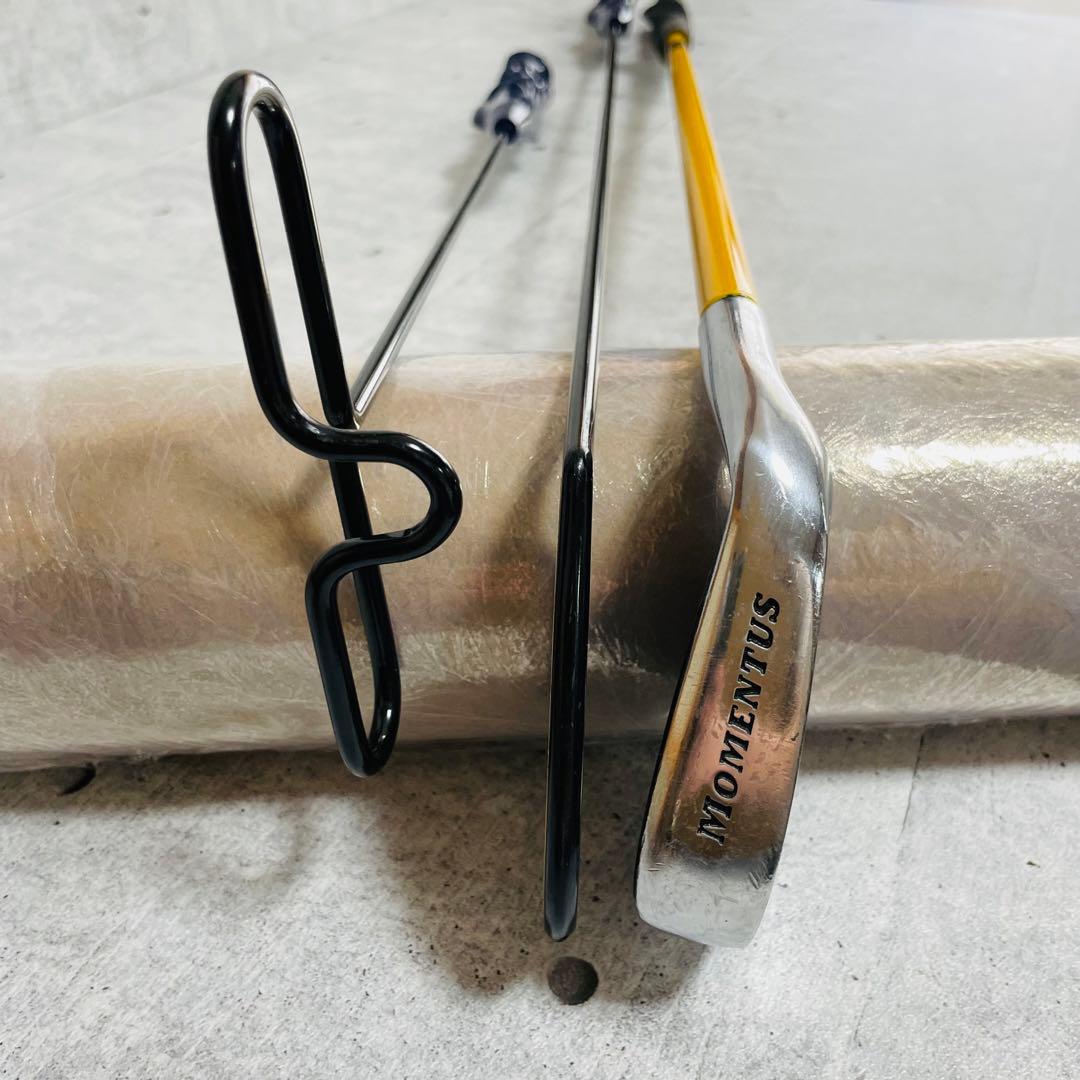 トレーニングクラブセット MOMENTUS GOLF ゴルフ練習器具 室内素振り