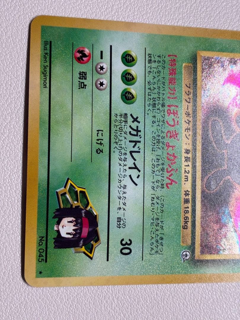 現物2枚 エリカのラフレシア など ポケモンカード　旧裏面　未使用　美品 ジム
