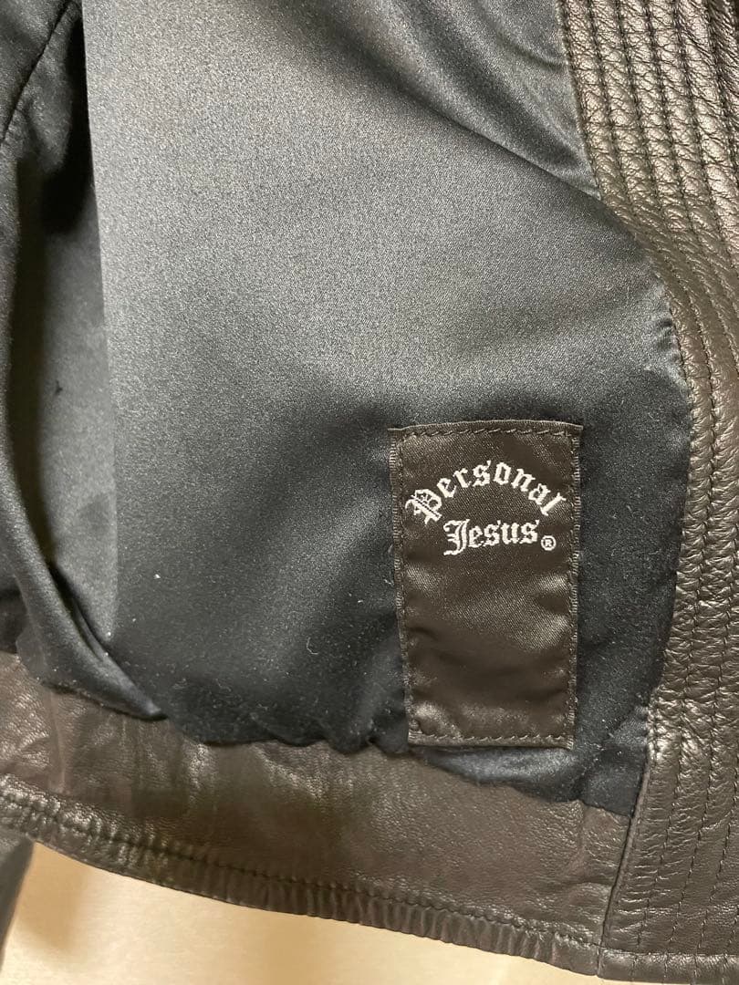 氷室京介 PERSONAL JESUS LEATHER JACKET