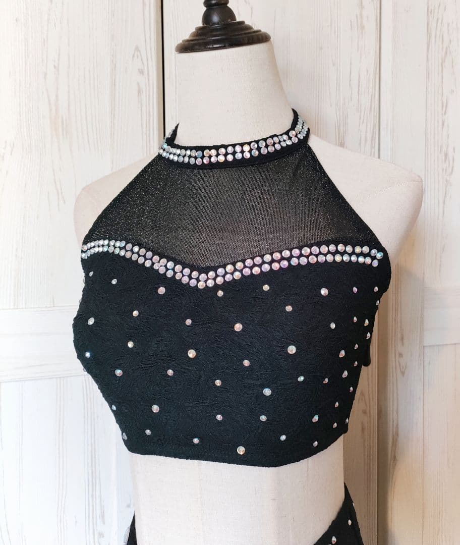 ★新品★ベリーダンスステージ衣装ドレスセットアップ　レッスン着ウェア