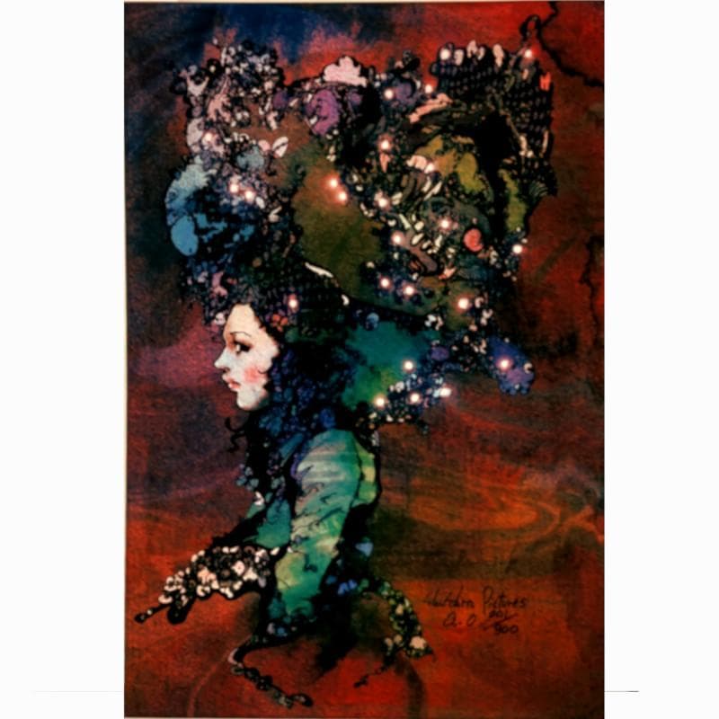 ☆松崎祐哉☆「生命の樹」ジグレー版画　新品！