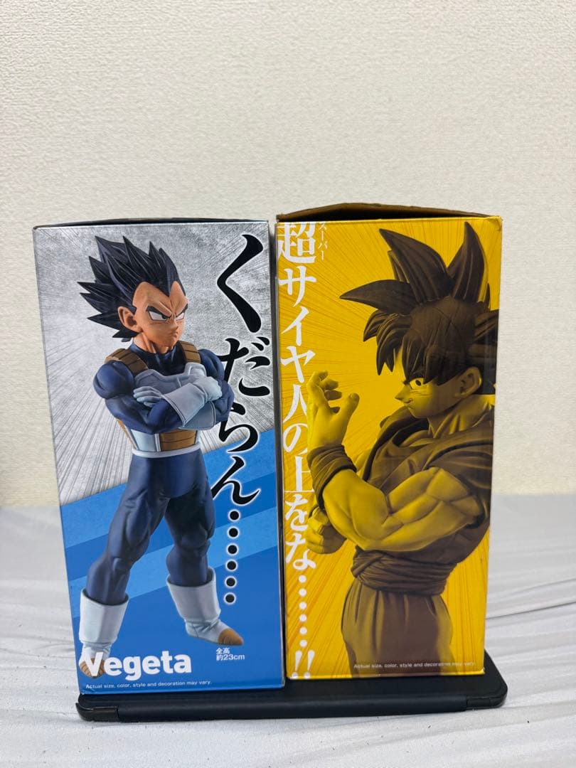 一番くじ　ドラゴンボール　STRONG CHAINS C賞ベジータとD賞孫悟空