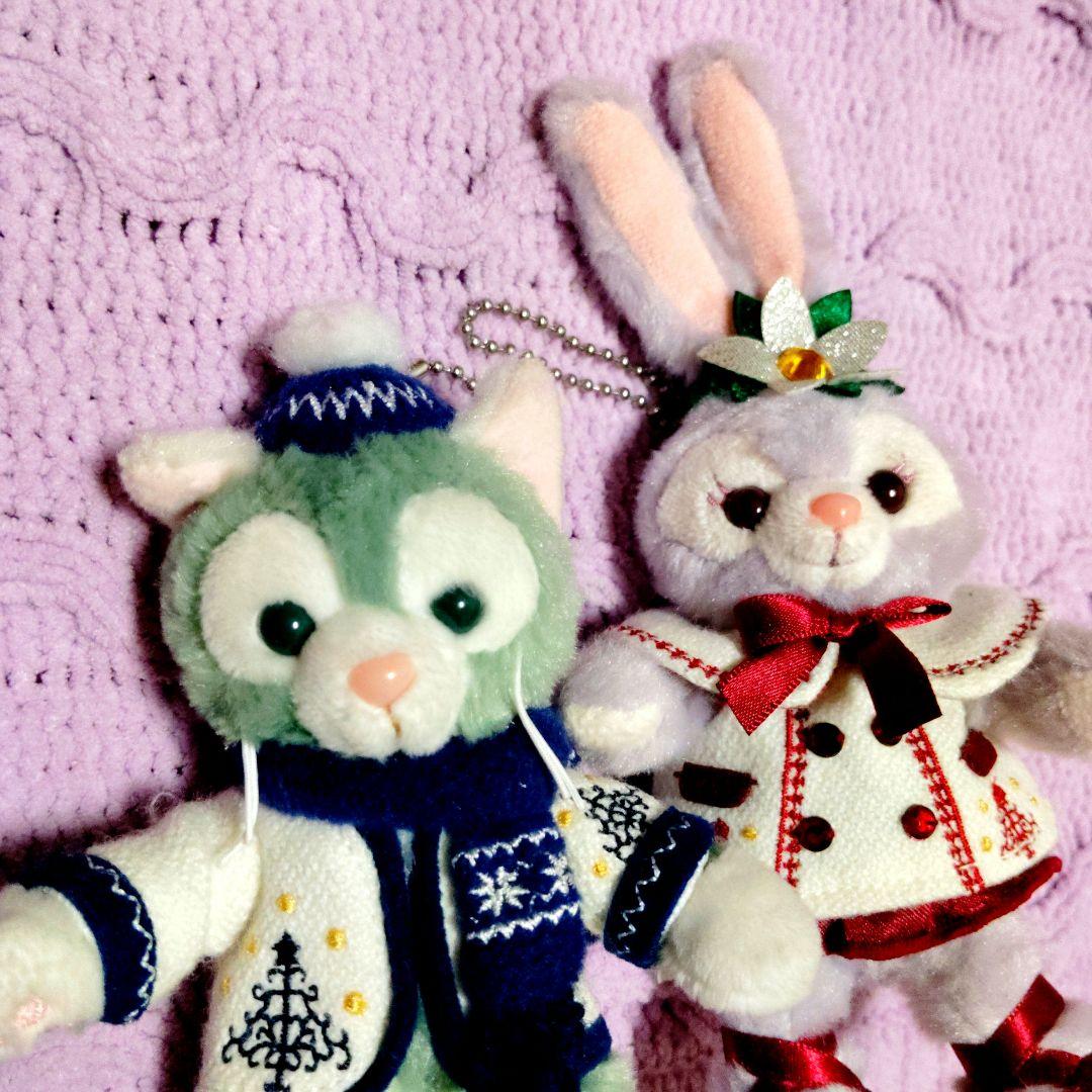 500円オフセール！ウサギとネコの冬のぬいぐるみセット