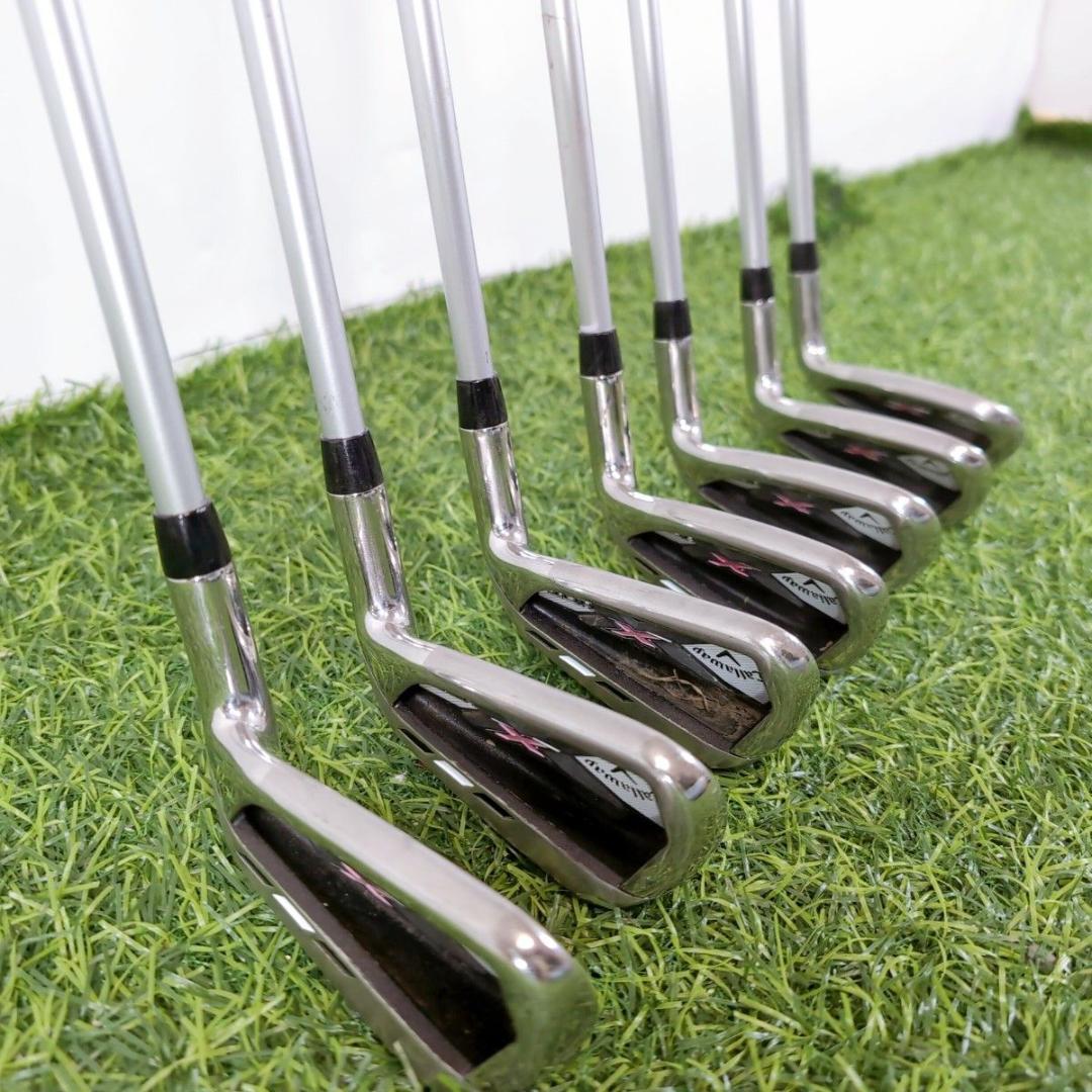 Callaway キャロウェイ X HOT レディース L アイアン 7本セット