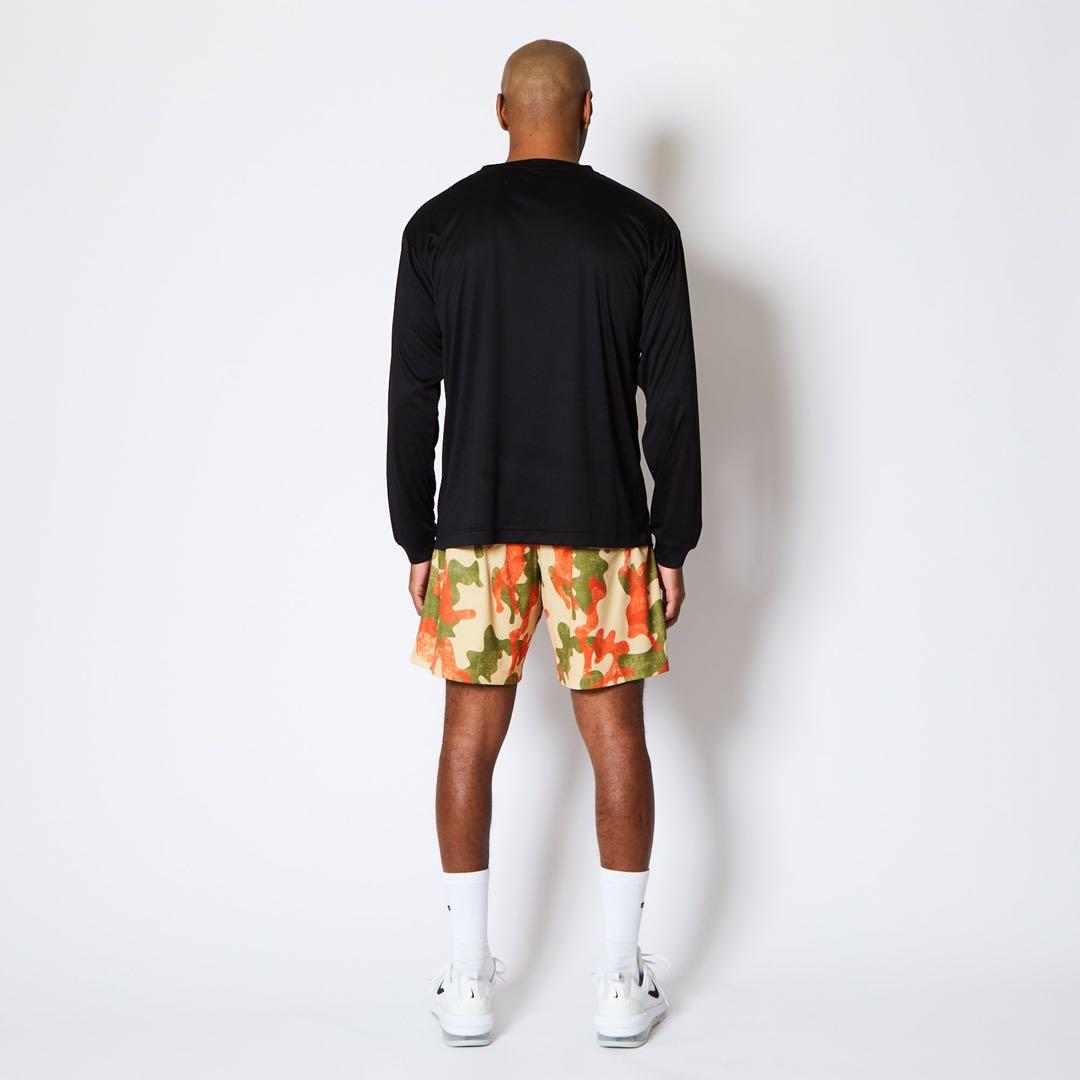 AKTR アクターFADE BOX LOGO L/S SPORTS TEE BK