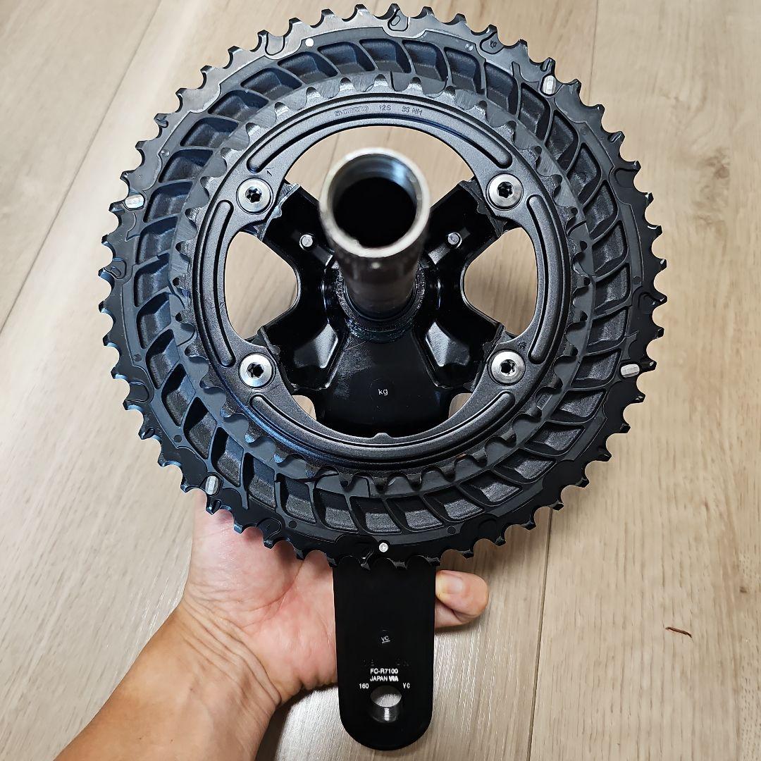 【美品ほぼ新品】Shimano105FC-R7100 クランクアーム 160mm