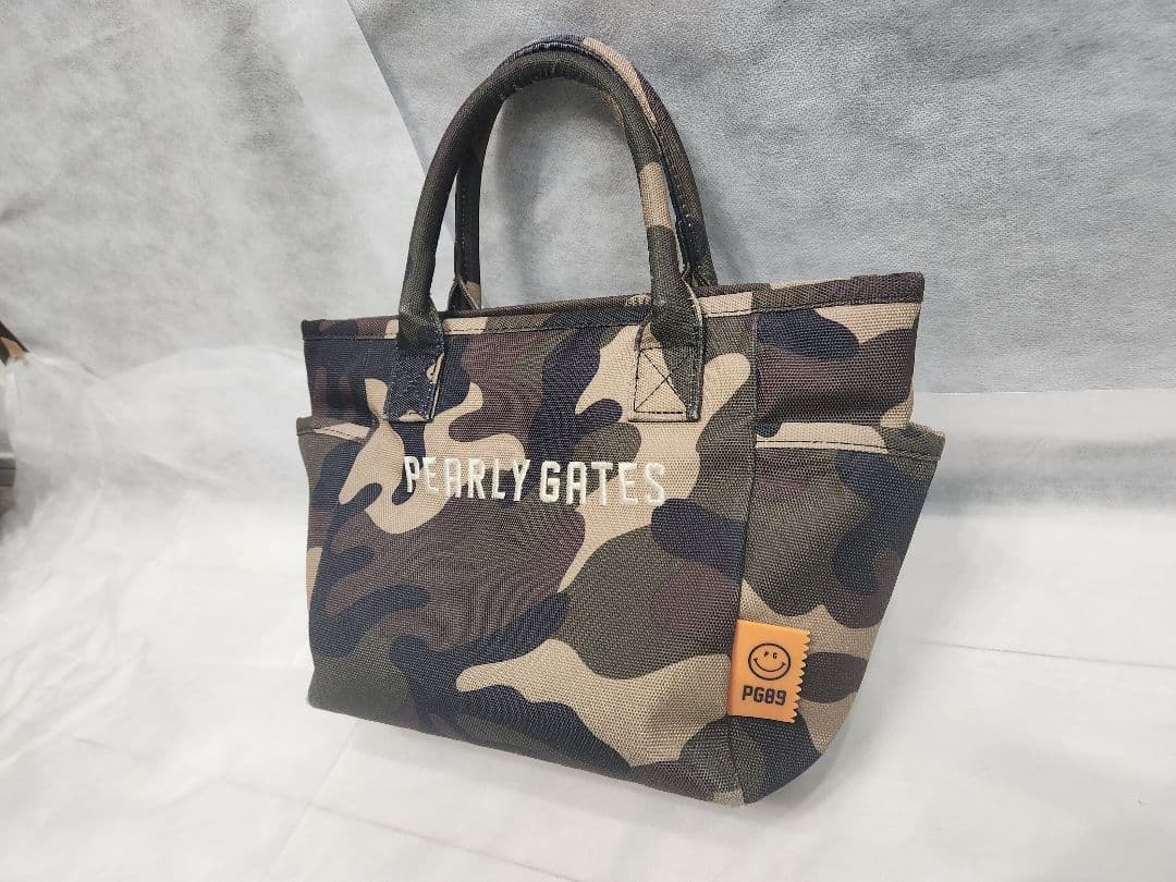 【人気/完売品】PEARLY GATES(パーリーゲイツ)カモフラ柄カートバッグ
