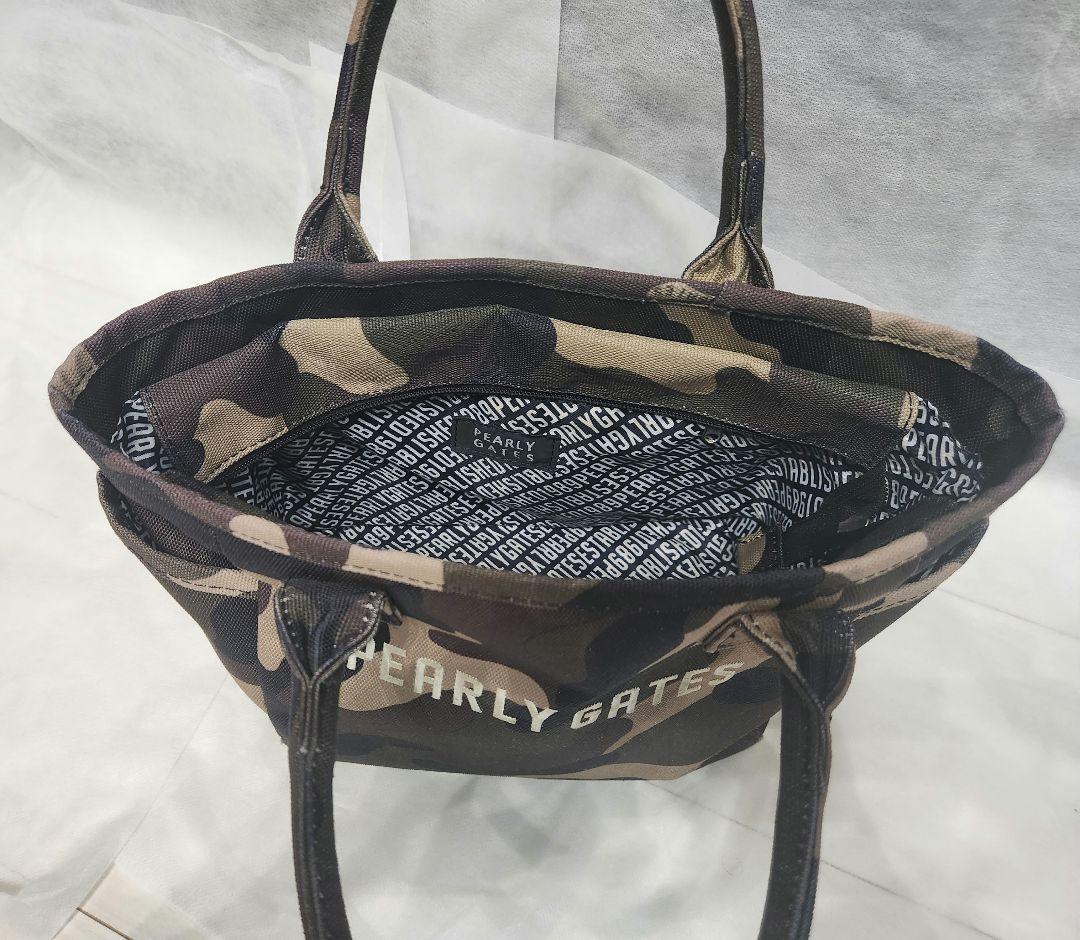【人気/完売品】PEARLY GATES(パーリーゲイツ)カモフラ柄カートバッグ