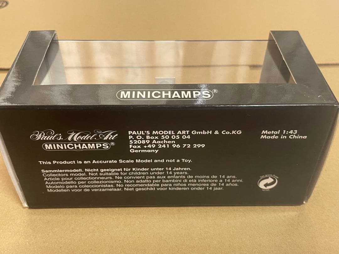  M3 (E30) 1987 Silver 1/43 ミニカー