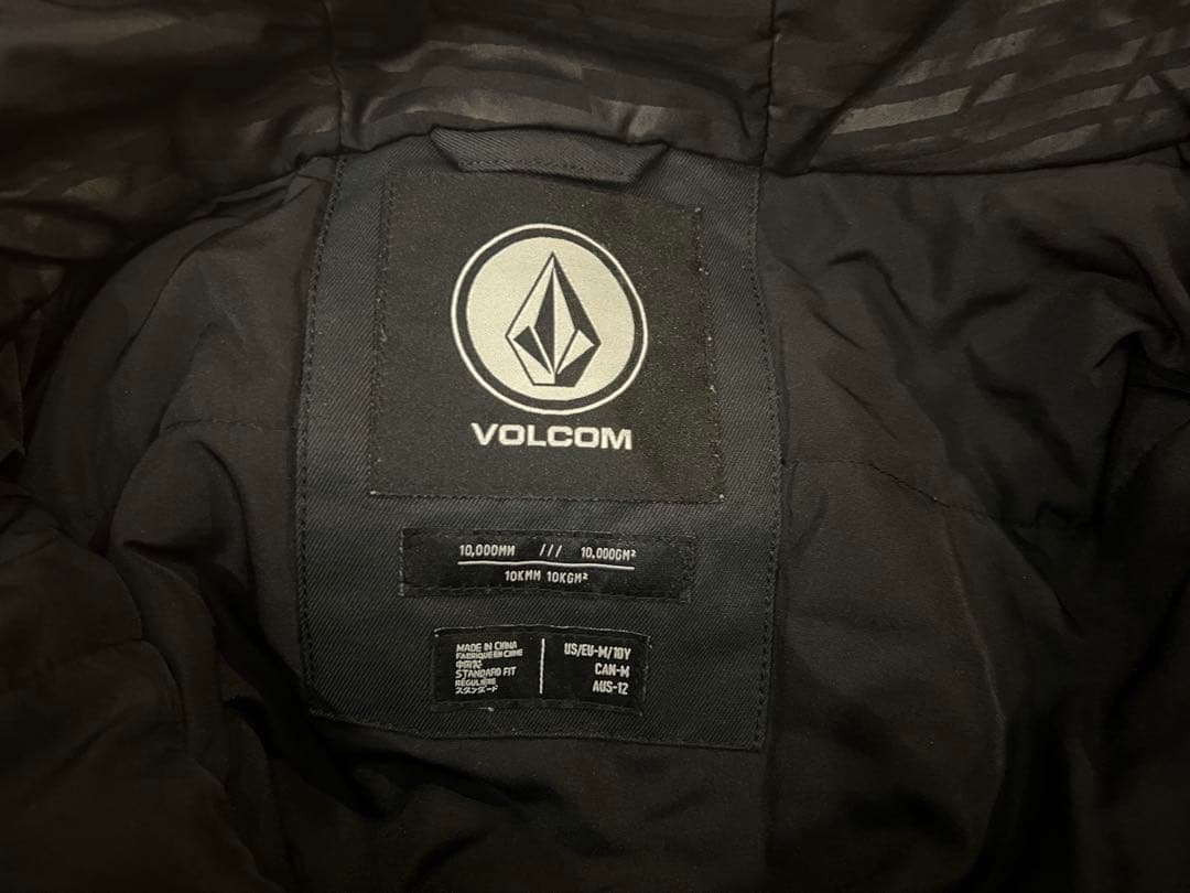 VOLCOM スノージャケット キッズ　サイズL ブラック