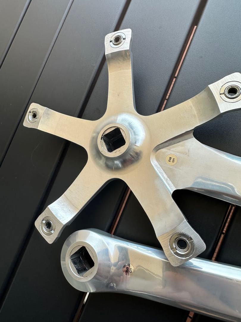 美品☆NJS認定 シマノ DURA-ACE FC-7600 クランク 175