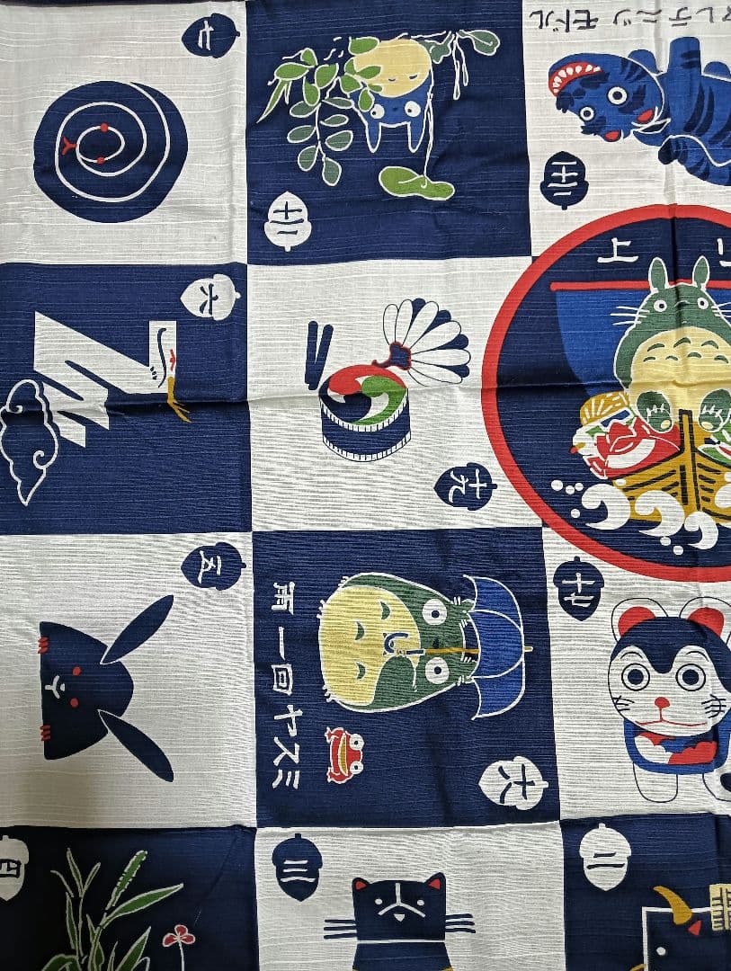 スタジオジブリ　トトロ　すごろく風呂敷【非売品】