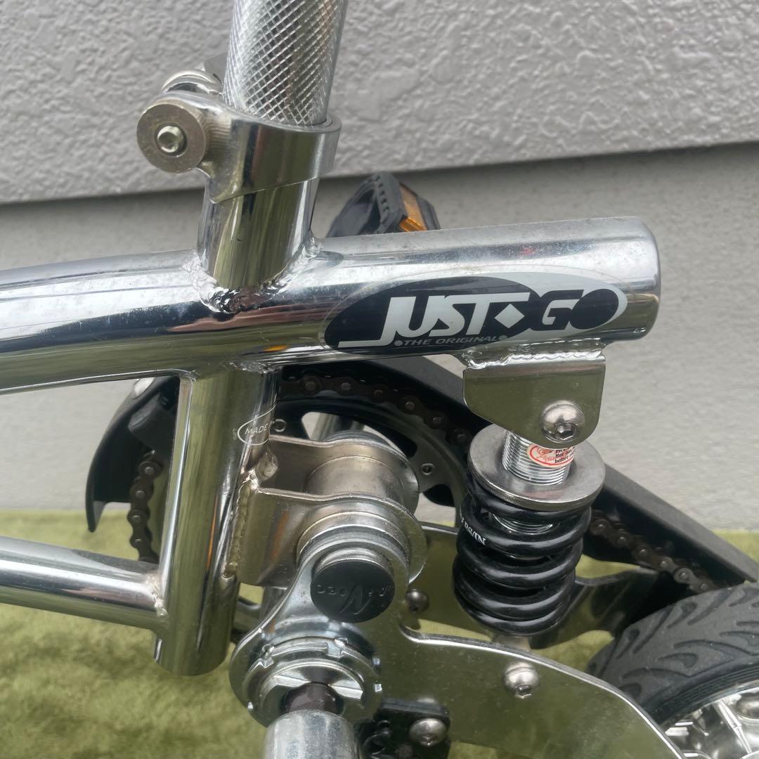 JUST GO RUNT ミニ自転車　豆チャリ　ミニチャリ　パンクレス　送料込