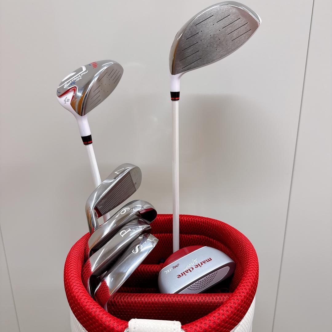 【美品】marie claire sport MC-18L ゴルフクラブ セット