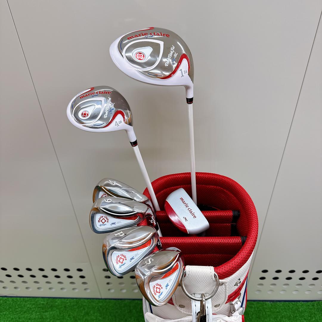 【美品】marie claire sport MC-18L ゴルフクラブ セット