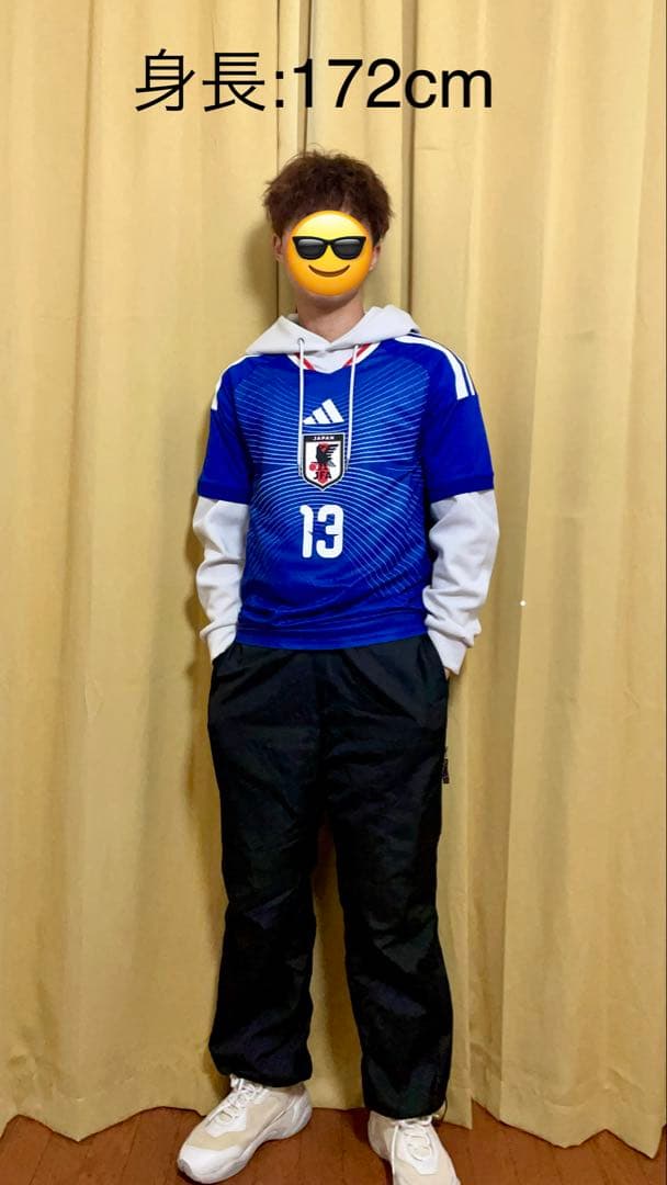 サッカー日本代表 25/26 中村敬斗 オーセンティックインポートユニフォームL