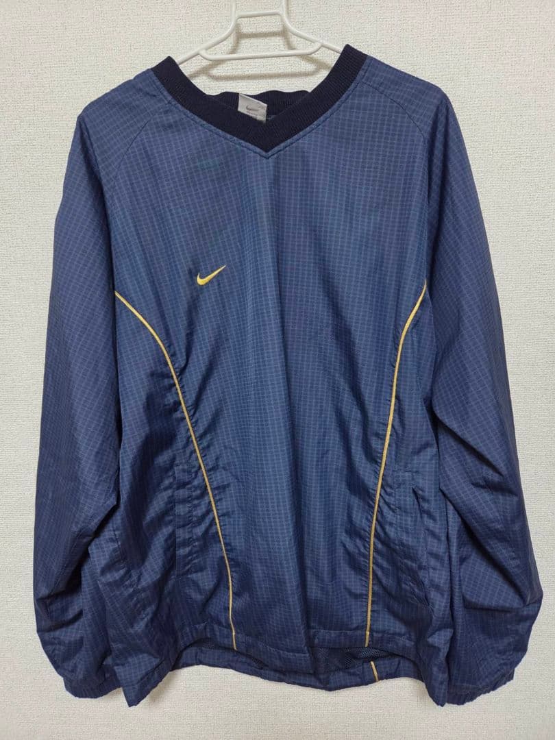 ナイキ　NIKE　ナイロンジャケット　ピステ　ネイビー　L