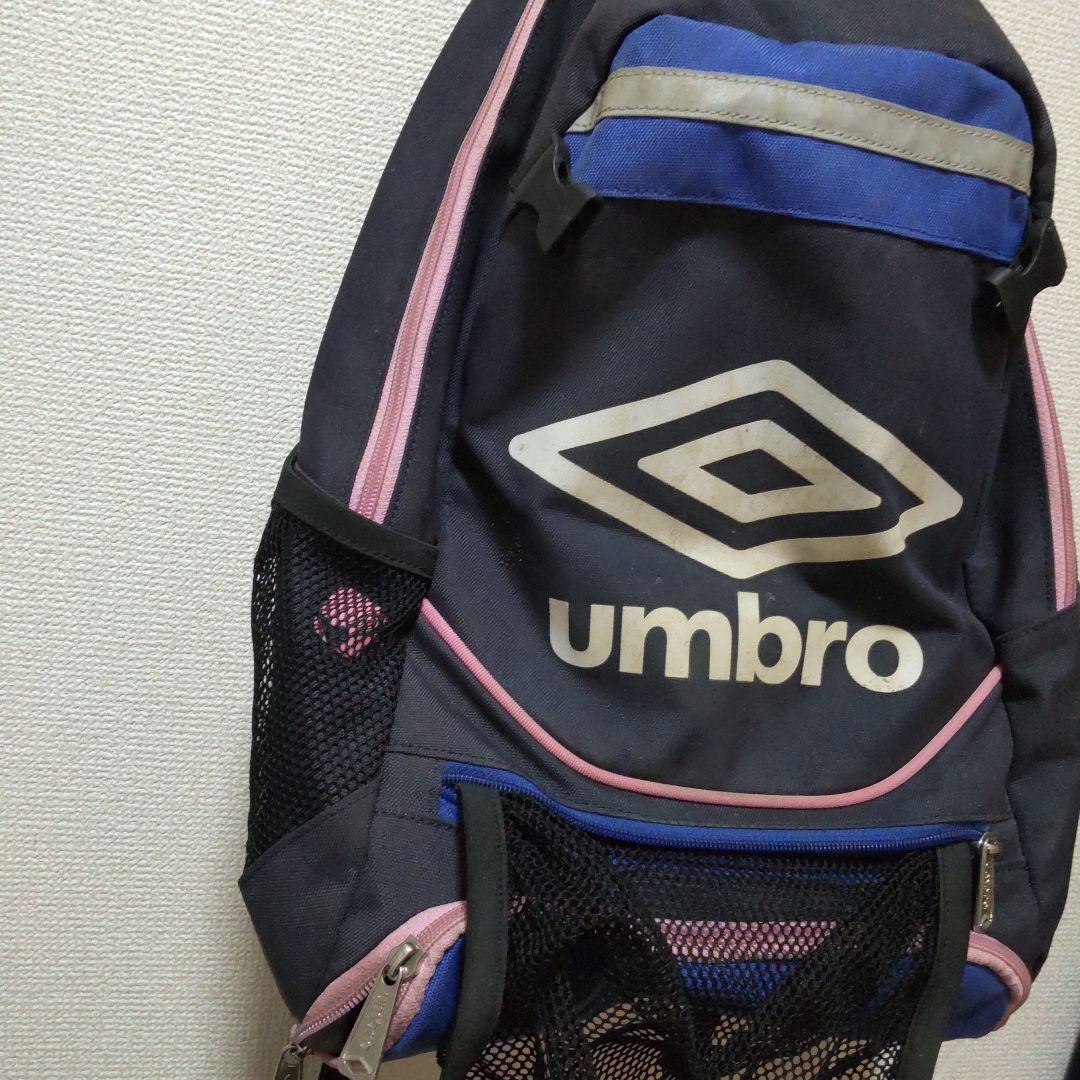 【未使用品！極美品】25年モデル アンブロジュニアサッカーリュックボールネット外