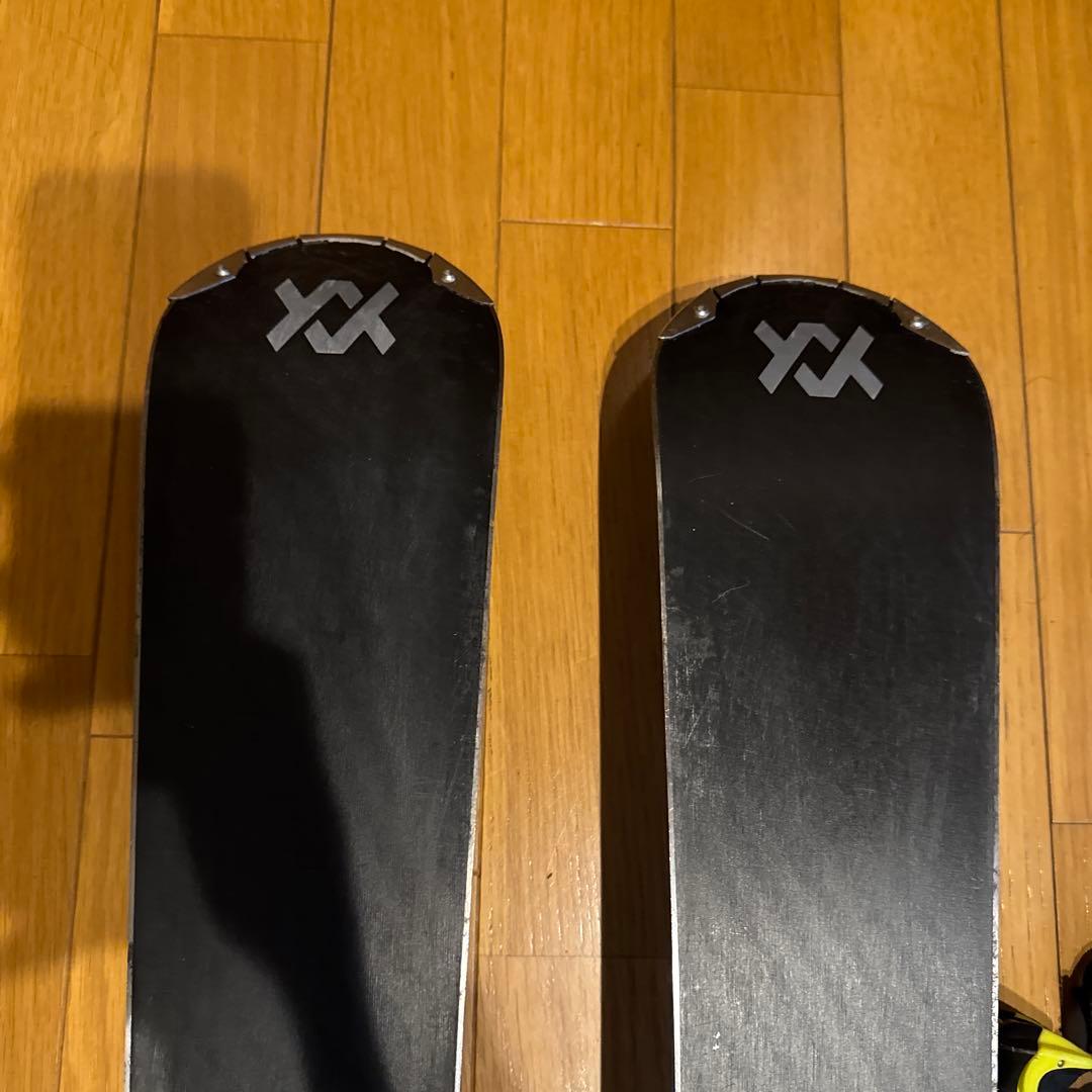HEADブーツ、volkl168cm板、LEKIストック、ビンディング4点セット