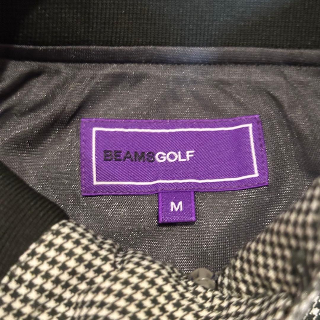 BEAMS GOLF チェック 撥水 ジャケット