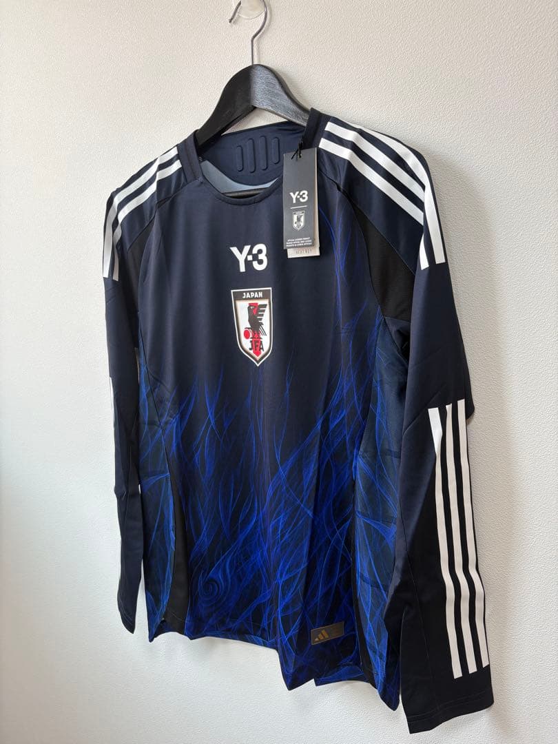 【L】【新品・正規品】日本代表 オーセンティック 長袖 ユニフォーム y3