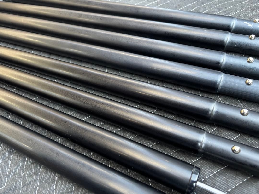 スノーピーク ウイングポールブラック 240cm ×2セット