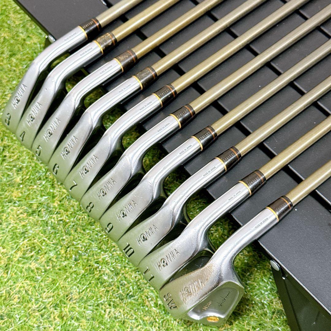 HONMA LB280 アイアンセット 10本 K24 24金 【K602】