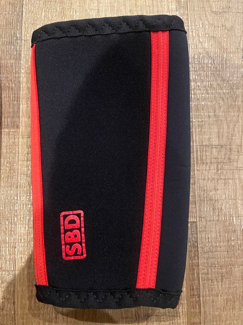 SBD エルボースリーブ Mサイズ ネイビー/レッド