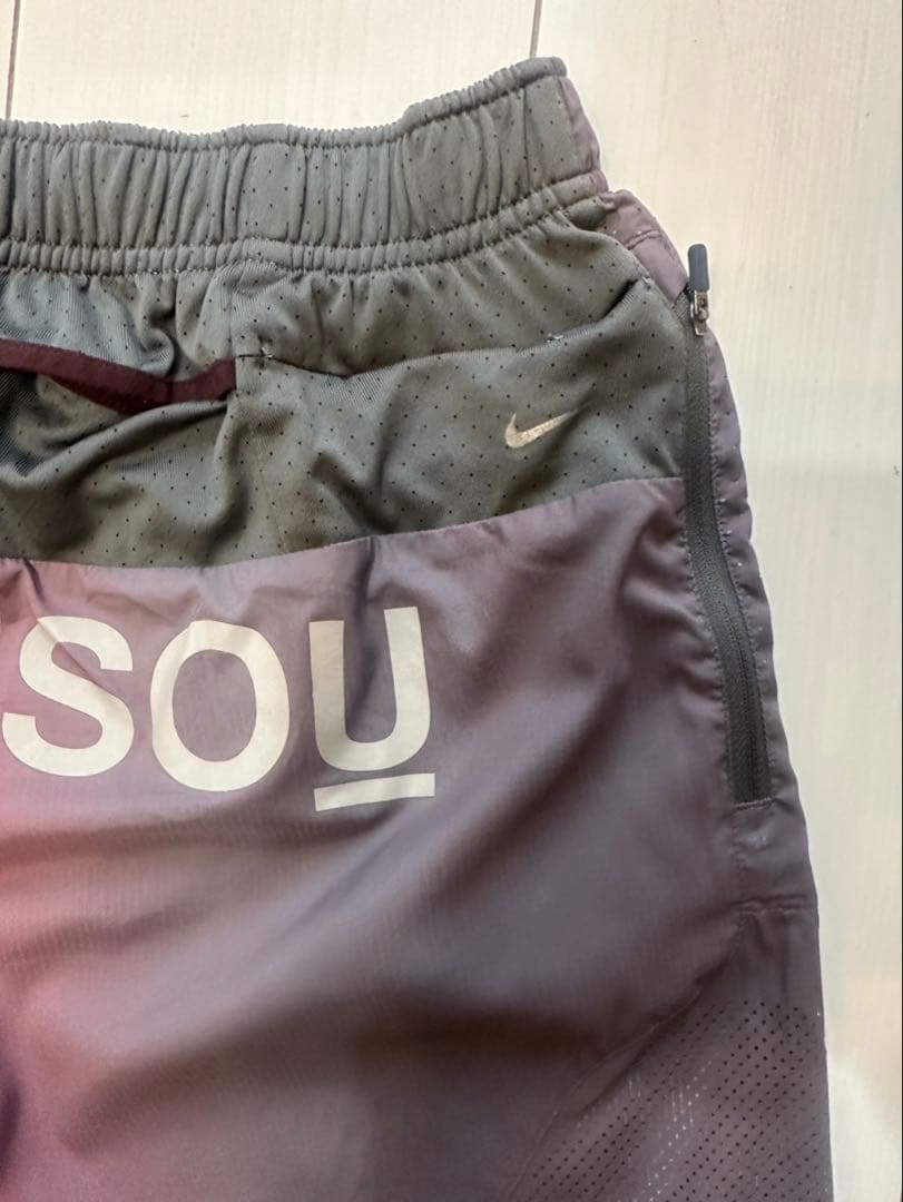 NIKE UNDERCOVER GYAKUSOU バイカラー ランニングパンツ