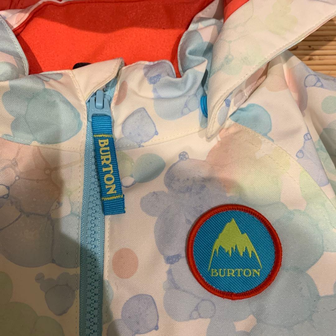 BURTON 子供用キッズスノーボードウエア上下セット