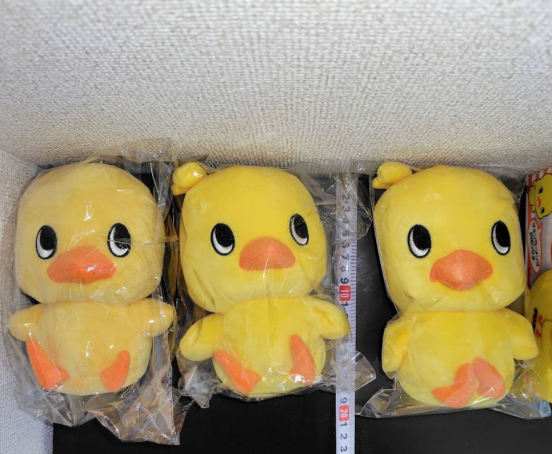 【3組セット！！新品＆未使用】チキンラーメン ひよこちゃんぬいぐるみ＆どんぶり