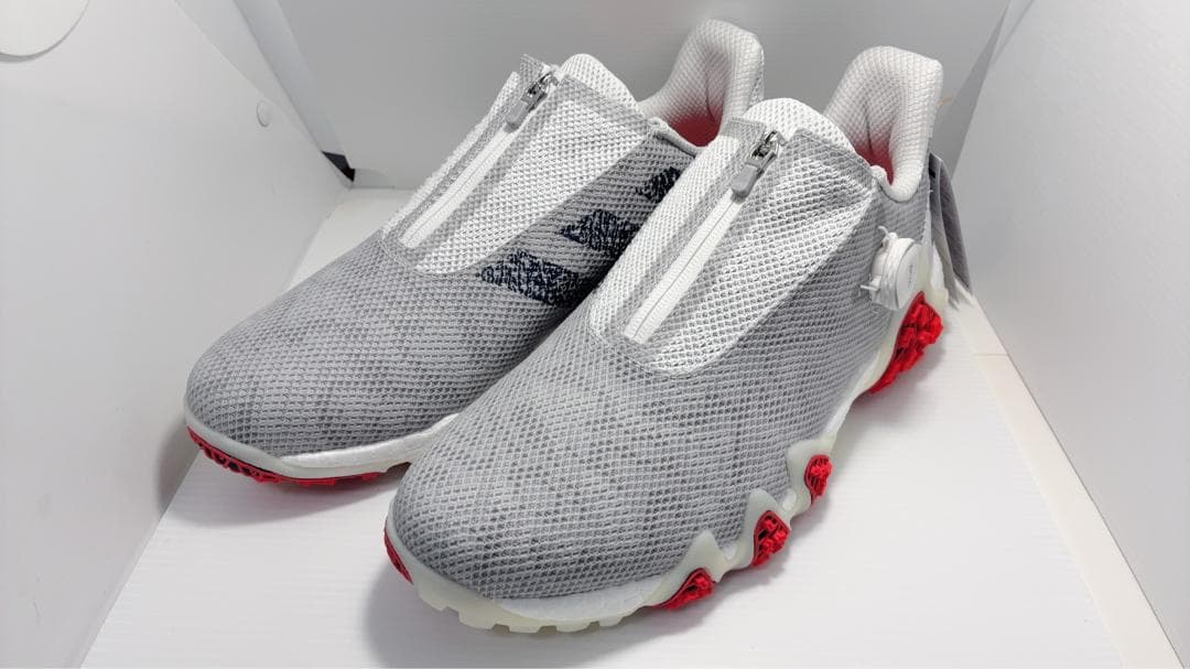 新品*2164/28cm♪♪アディダス スパイクレス ゴルフ BOA