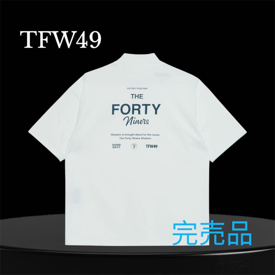 完売品⭐️新品タグ付き⭐️TFW49 ホワイトモックネック　M 2025新作