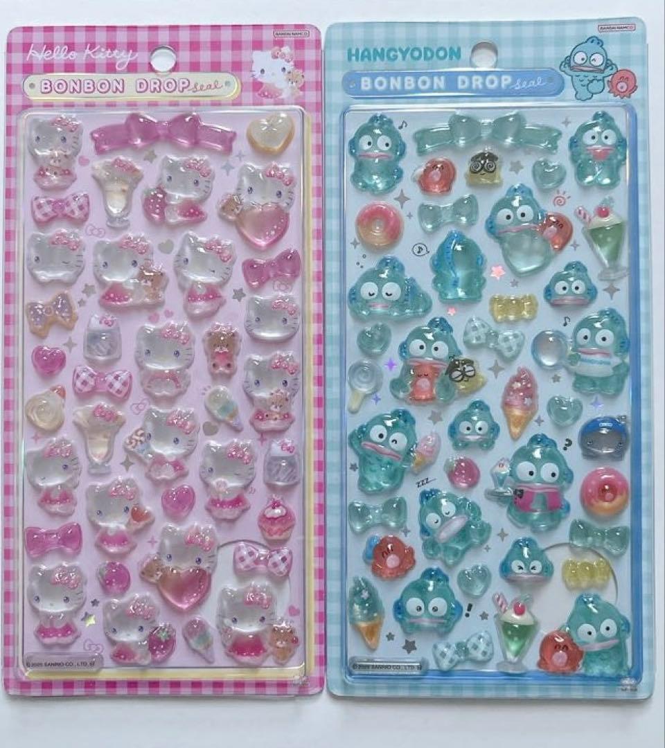 【正規品】ボンボンドロップシールサンリオ第2弾6種セットボンドロ