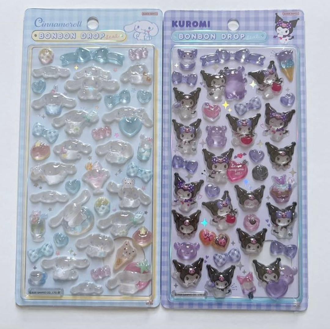 【正規品】ボンボンドロップシールサンリオ第2弾6種セットボンドロ