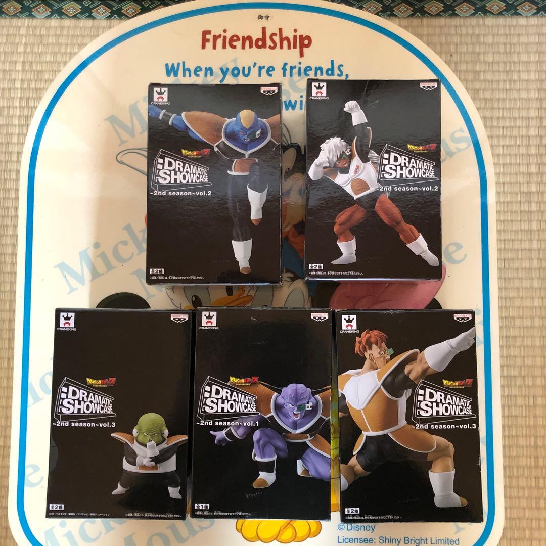 ドラゴンボールZ ドラマティックショーケース ギニュー特戦隊セット